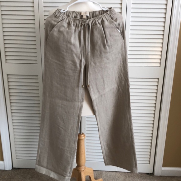 Michael Kors Pants - Michael Kors linen pants w/pockets